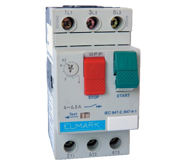 Termomagnetni prekidac TM2-E06 1-1.6A Elmark