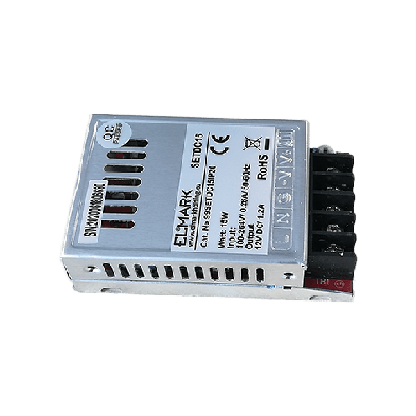 Napajanje za led trake 15W 230VAC/12VDC 99SETDC15IP20 ELMARK