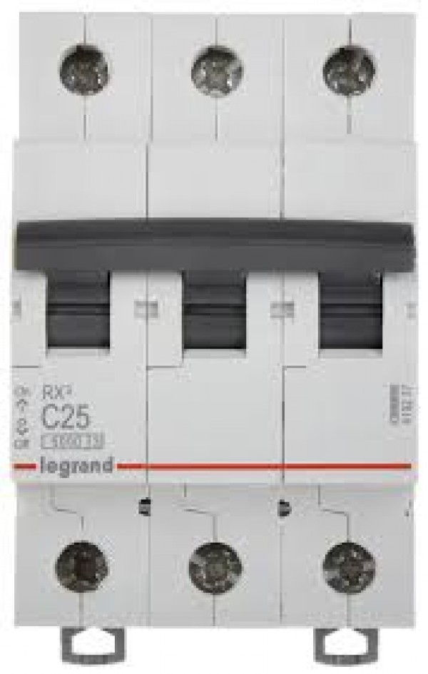 L-419237 Automatski osigurac 3P C25A Legrand