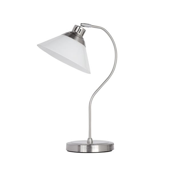 MOLLY STONA LAMPA 1XE27 SATIN NICKEL 955MOLLY1T/SN ELMARK