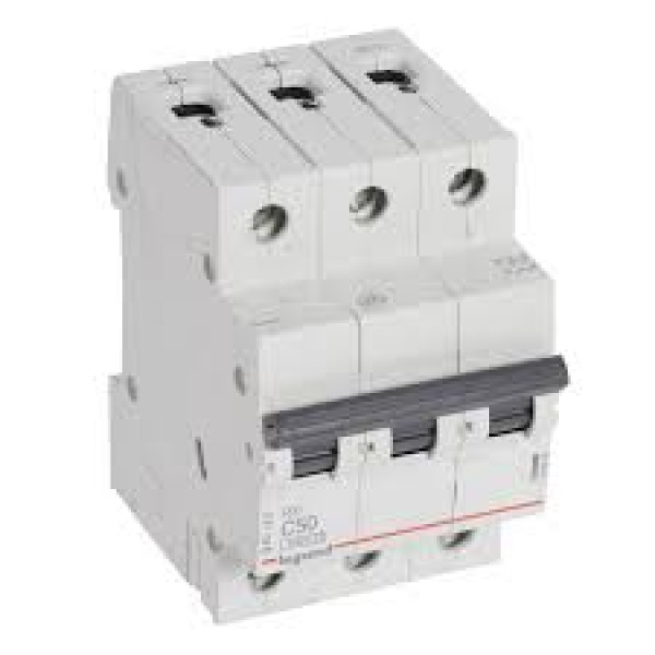 L-419240 Automatski osigurac 3P C50A Legrand